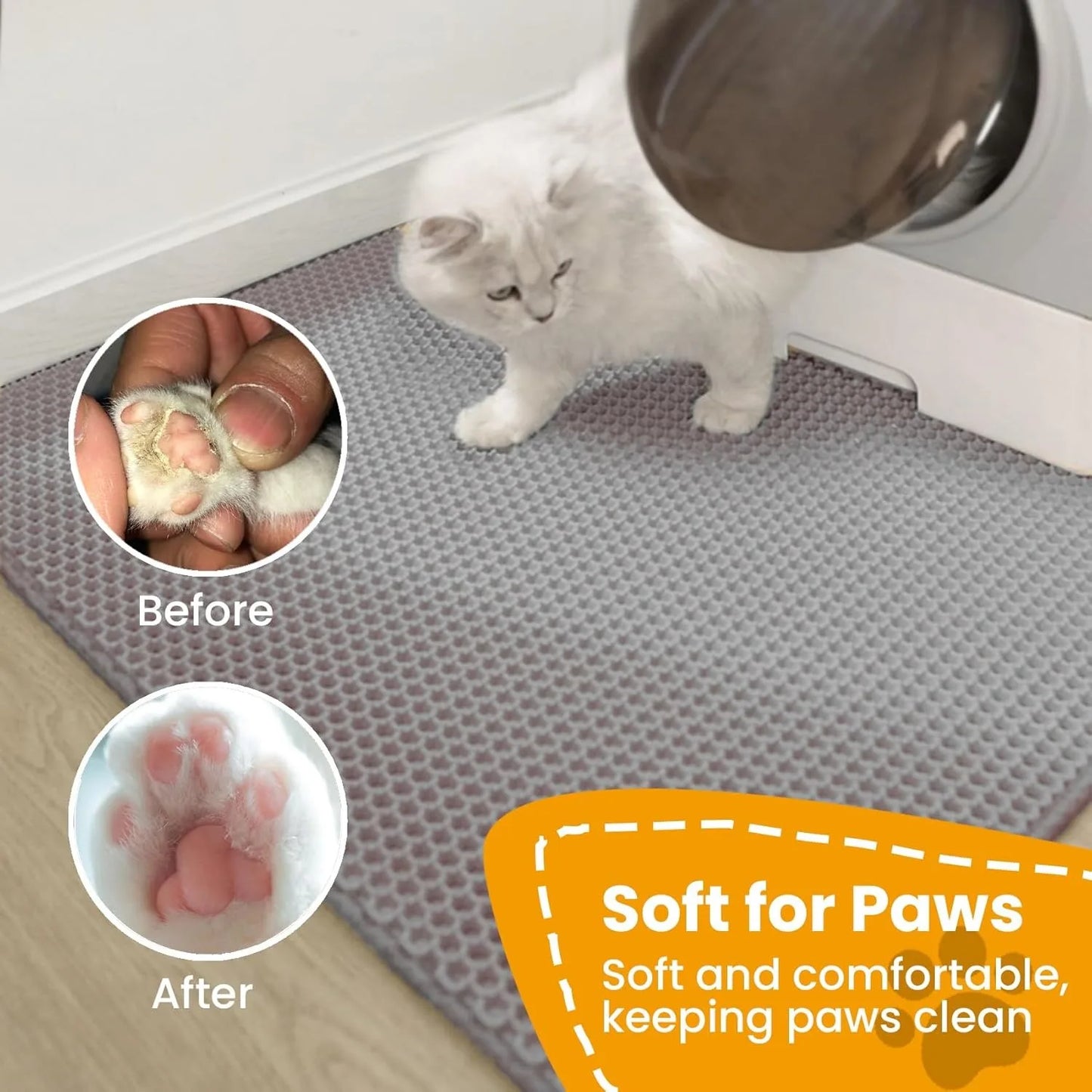 Double Layer Cat Litter Mat