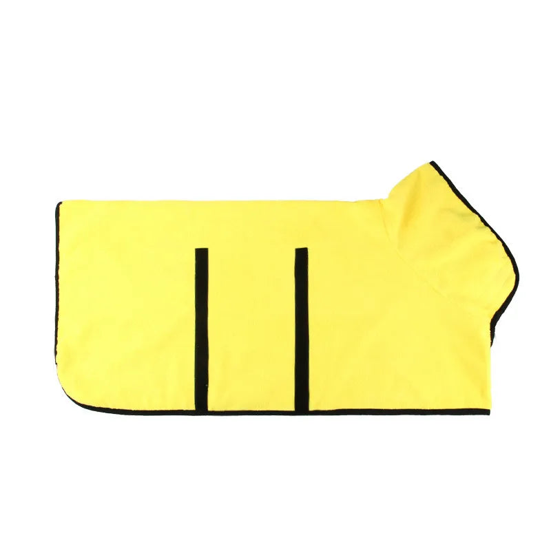 Dog Bathrobe Fast Drying Towel