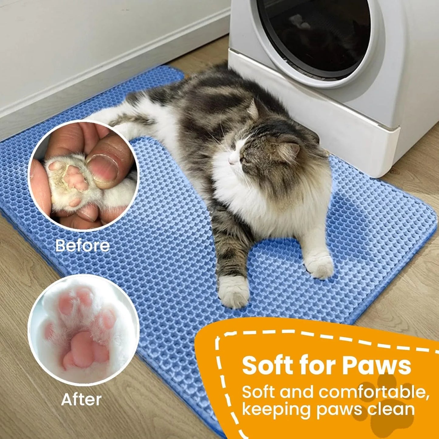 Double Layer Cat Litter Mat