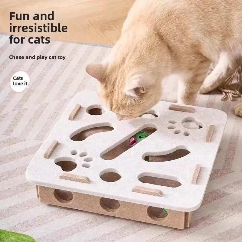 Whisker Wonder Cat Puzzle Box