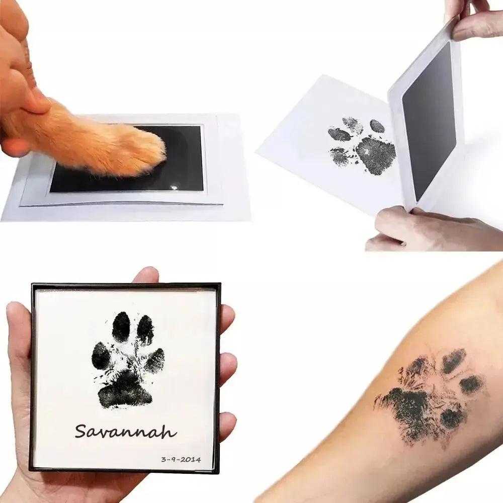 Pet Paw Print Keepsake Kit