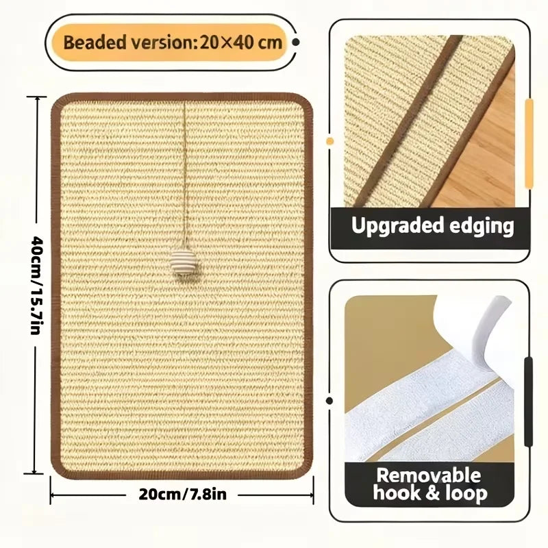 Space-Saving Cat Scratcher