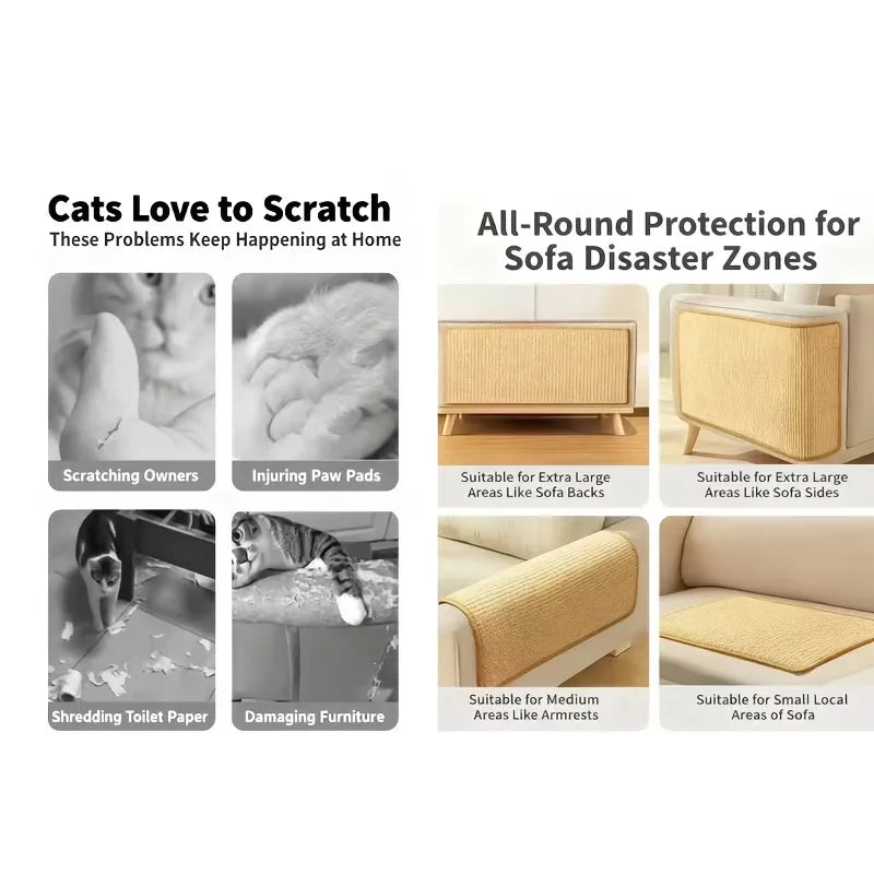 Space-Saving Cat Scratcher
