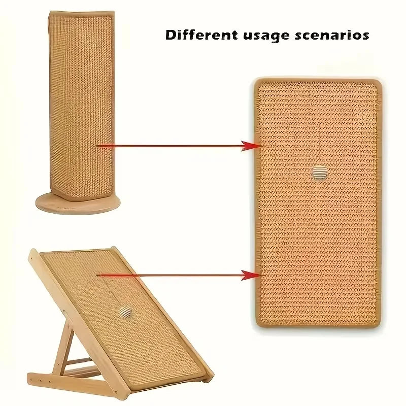 Space-Saving Cat Scratcher