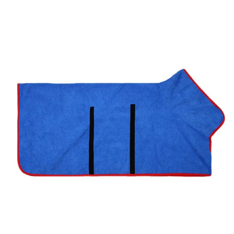 Dog Bathrobe Fast Drying Towel